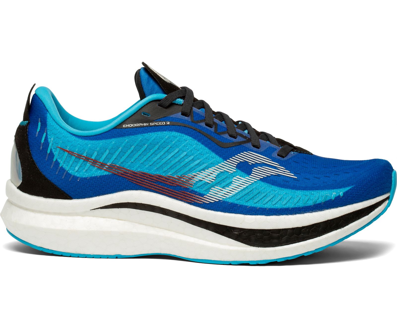 Férfi Saucony Endorphin Speed 2 Futócipő Királykék Fekete | HU 759VRW